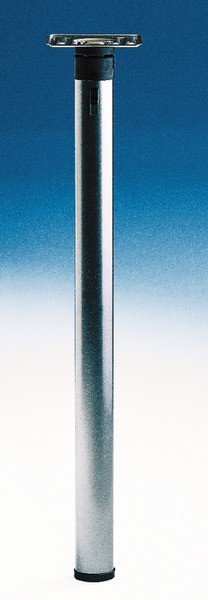 Folding table foot joint top 675mm anthracite metallic