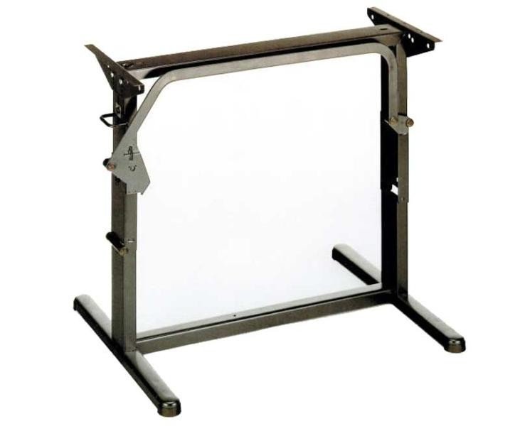 Lauajalg 60cm, reguleeritav, metallist, helehall