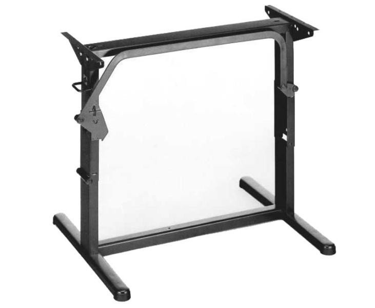 Tõstelaua raam 75cm, metallist, antratsiit
