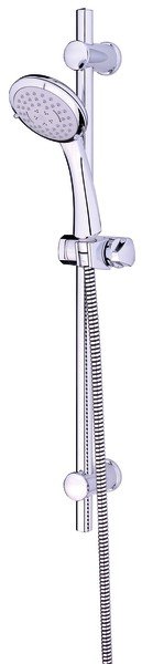 Shower set Orta, chrome, 105mm diameter, tube 1,5m