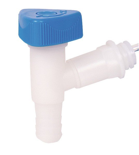 Drain cock Profi with wide thread 22mm