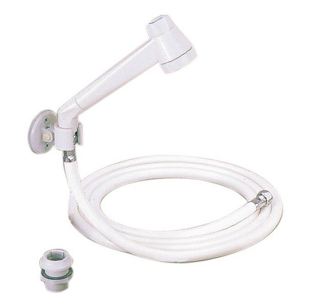 Shower set Modern grey, hose 2m