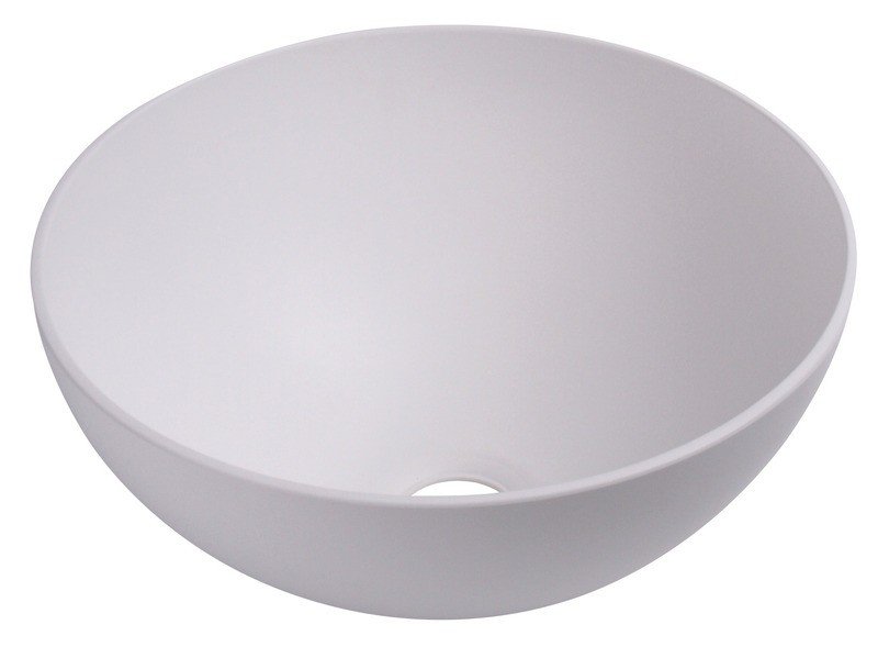 Washbasin round white, dimension: Ćø 300 mm, H 135 mm