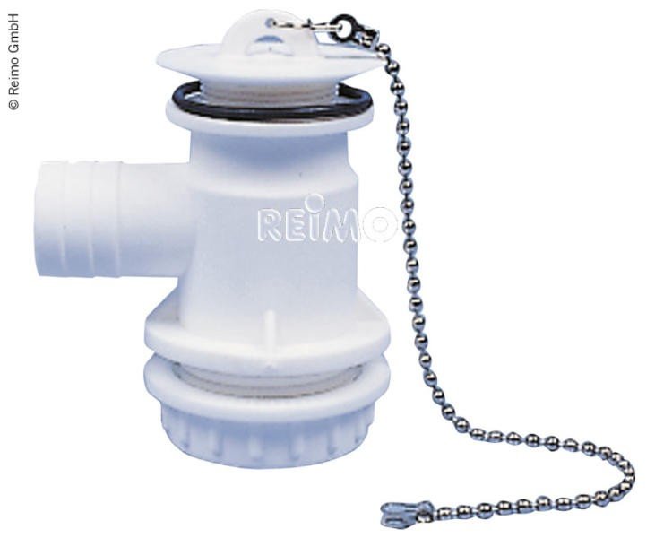Water drain set angled with syphon and cleaning opening 10er Pack