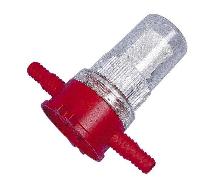 Veefilter sukelpumpadele, 10/12mm voolikuühendus