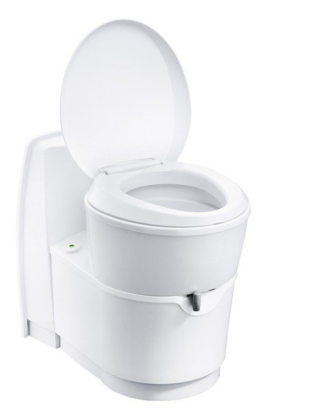 Cassette toilet C223-CS, electrical flushing white 18