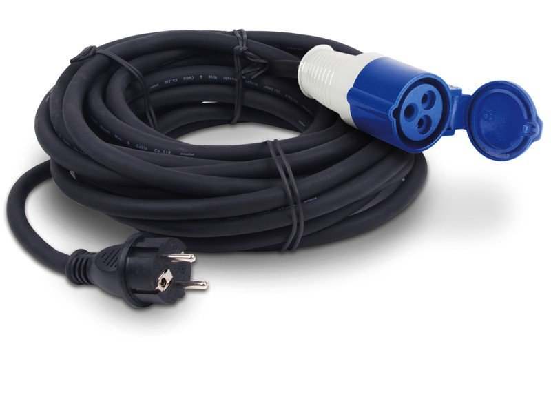 CEE adapter cable shockproof socket / CEE coupling