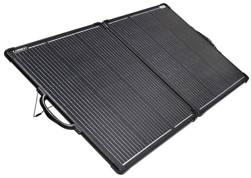 Kaasas kantav volditav päiksepaneel 120W must