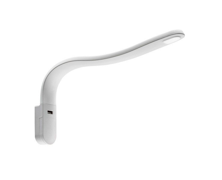 LED 12V aluminium line light with on/off switch, length: 225mm, 10 LEDs