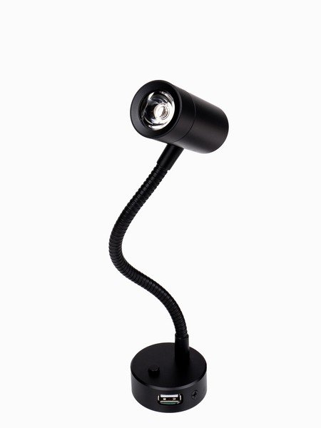 LED reading light Minitube D4 - Black