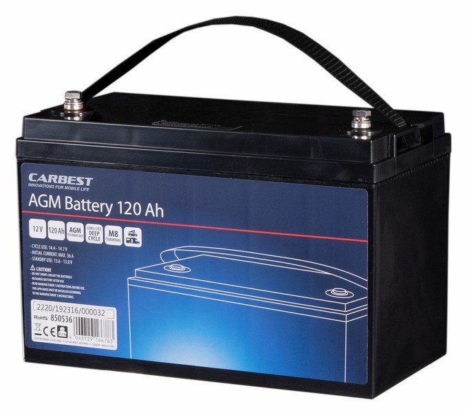 Sügavtsükli AGM Power Line aku 120 Ah