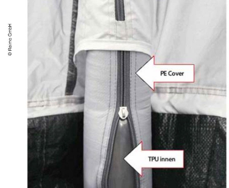 Spare air hose PE cover outside for the airtube tent Casa Air