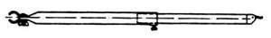 Windbreak rods Corner piece, steel