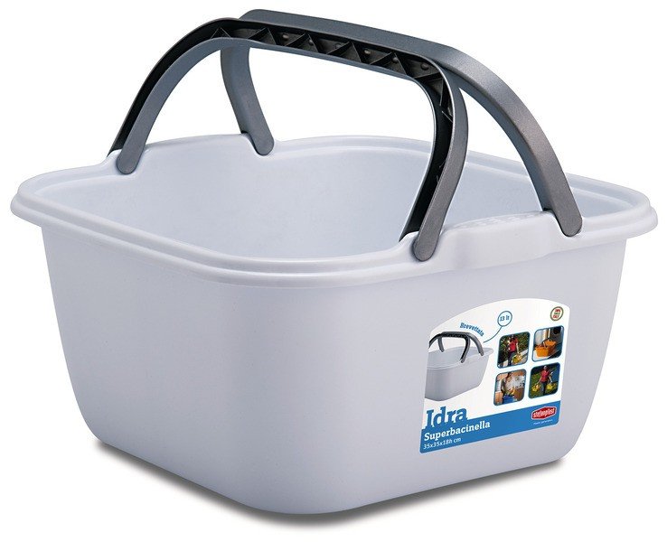 Bowl/tray, 13l, coloured sorted.