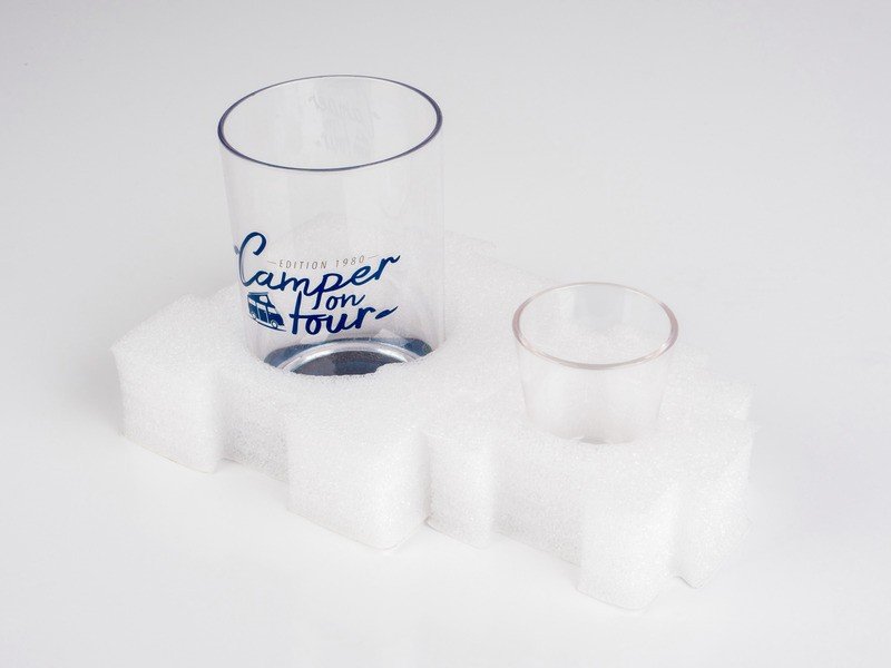 Universal Glass and Cup Holder, 17-pcs.