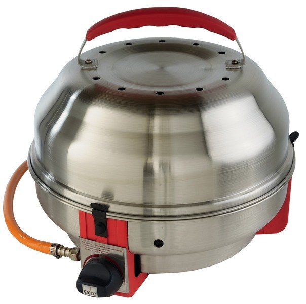 SAfire gas grill, 50mbar, barbecue made of stainless steel ø345mm x H285m