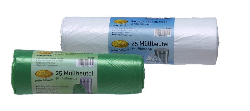 Waste bag 30l/25pcs., black