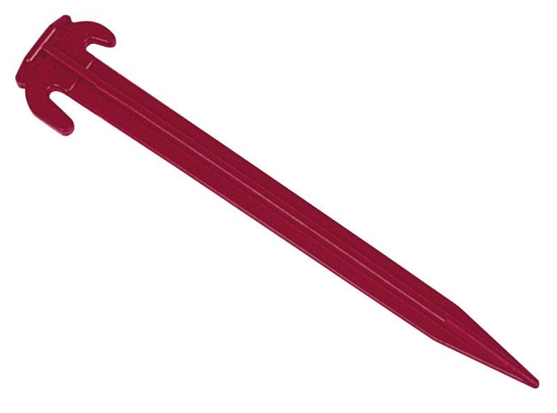 Telgivai, plastik, punane, pikkus 20 cm, 5tk