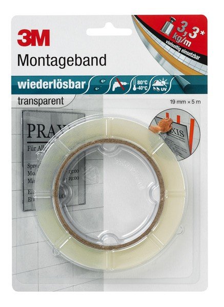 Double-sided power mounting adhesive tape