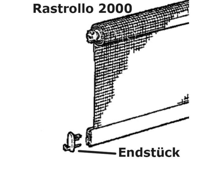 Rulookardinad varuosad Dometic, lõpukorgid 2000/3000