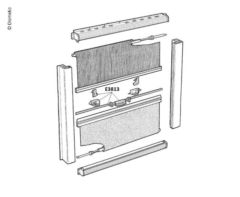 Spare part for Dometic-Seitz Roller Blinds