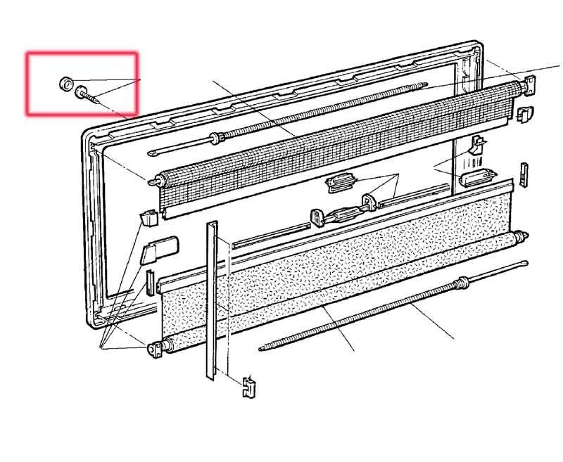 Spare Parts for Dometic/Seitz Blinds