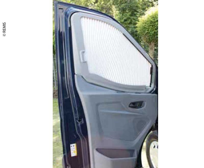 Ford Transit side window blind left from 2014 grey