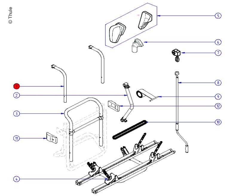 Lift arm from 2011 1pc