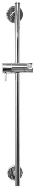 Metal-wall bar f.shower flows, Trend, chrome