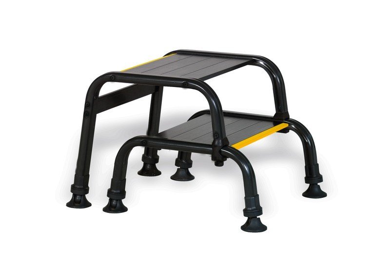 double step, aluminium, loadable up to 200kg