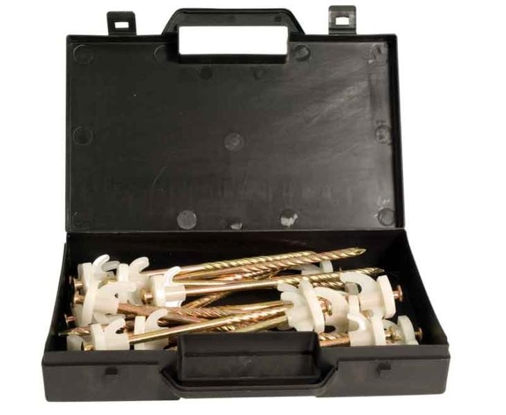 Pegs 20 pcs. in case, for cordless screwdriver