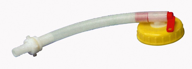 Closure DIN96, vented outlet tap