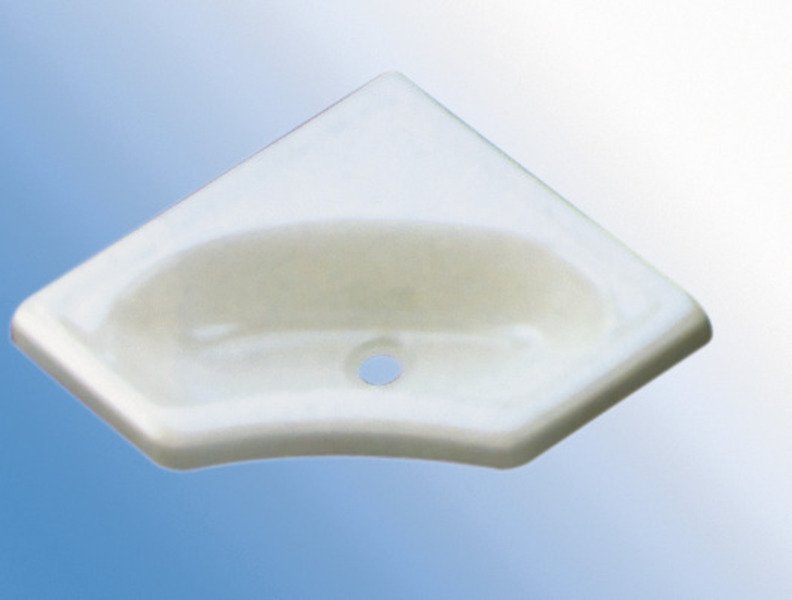Corner washbasin Mini 345x345x116mm, white