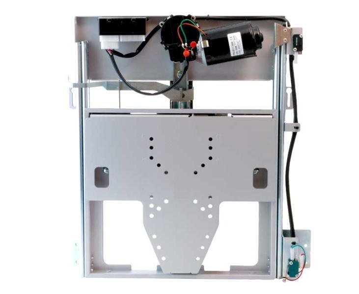 TFT-holder, electrically, extendable downwards