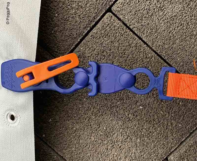 Peggy Peg U-Connector 4 pcs., connection with Crocodile Peg