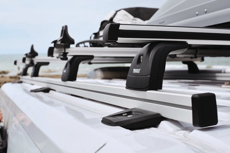 Roof rack set - 2 load carriers Lg.1,5m, height 10cm