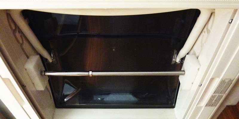Clamping rod for securing the Mini-HEKI