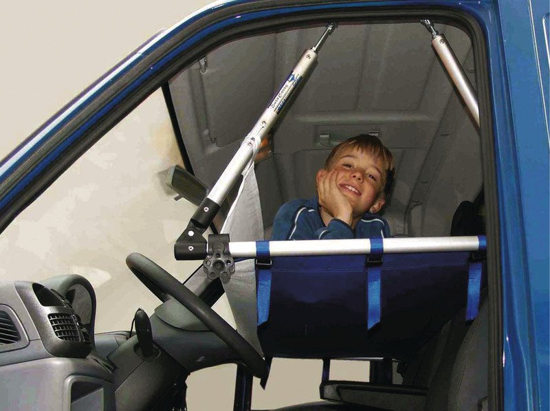 Cradle for the driving cab 75x150cm