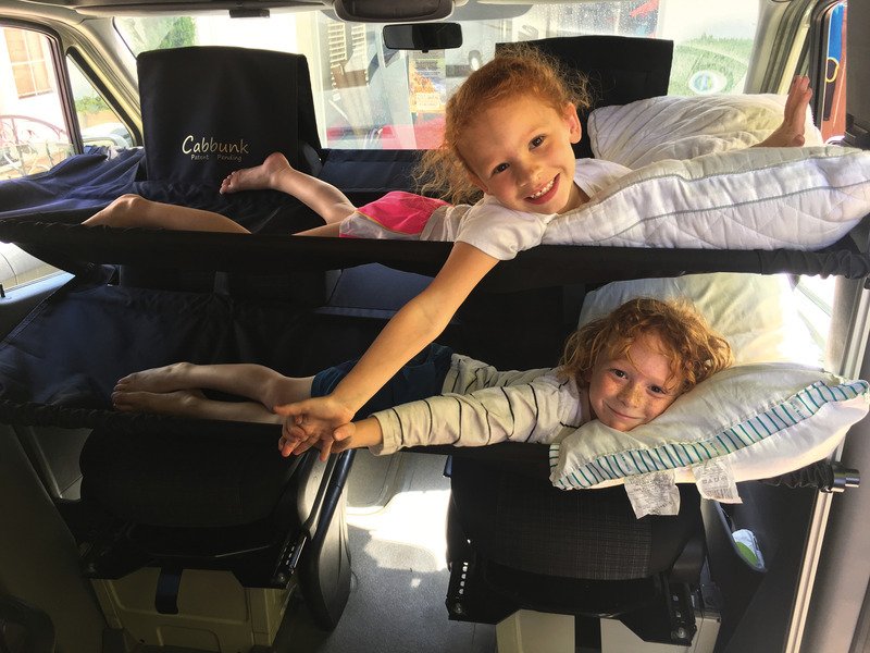 Patented cabin bed system