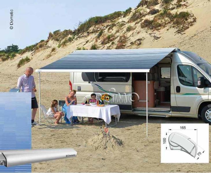 Perfect Roof 2500, 3,75 case silver cloth Horizon Blue