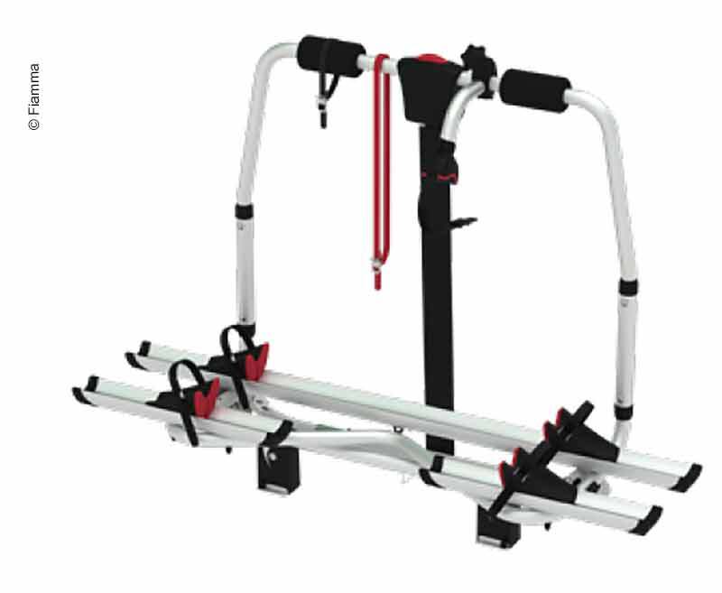 Caravan bike rack for 2 e-bikes