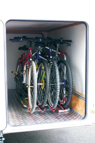 Carry Bike Garage Plus for 2, up to a maximum of 4 bicycles