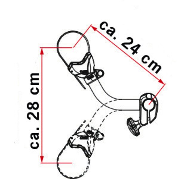 Rattakinnituskäpp Bike-Block Pro S2
