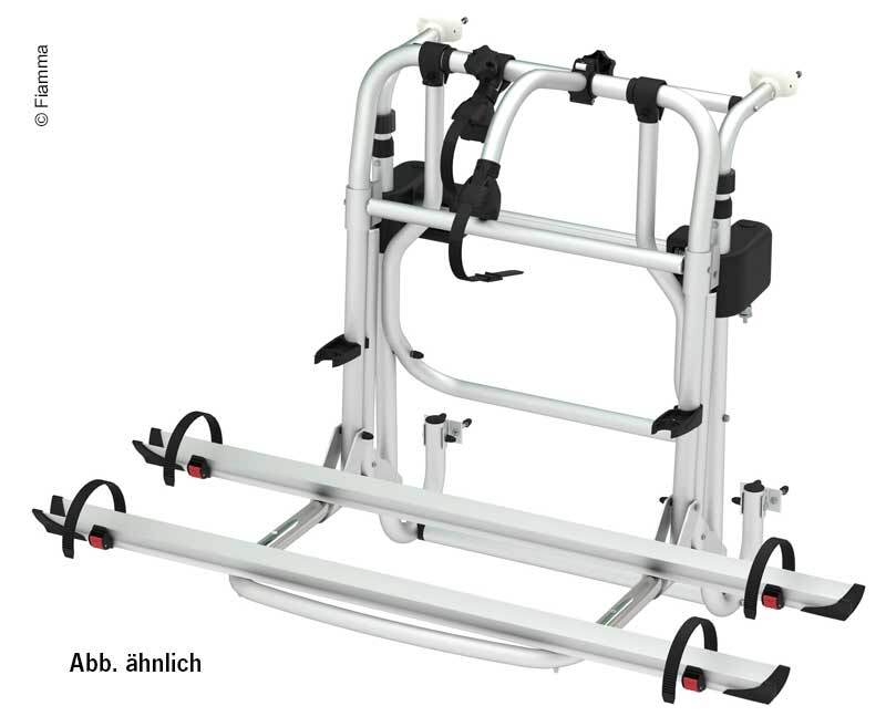 rear carrier Carry Bike Lift 77 for 2 wheels, max. load 60kg, blue
