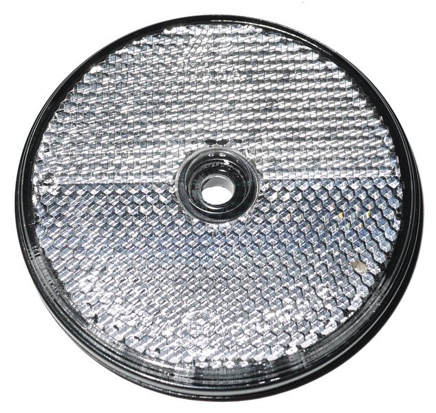 Reflectors round white (2 pcs.)