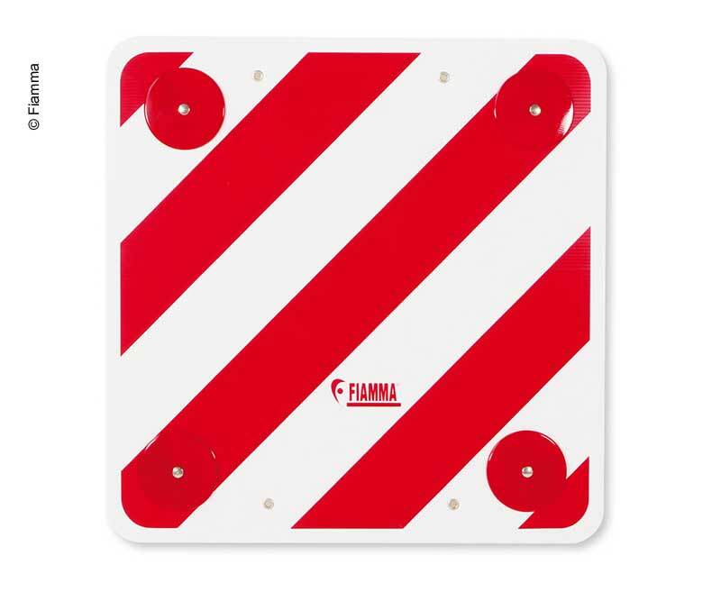 Warning board 50x50 plastic