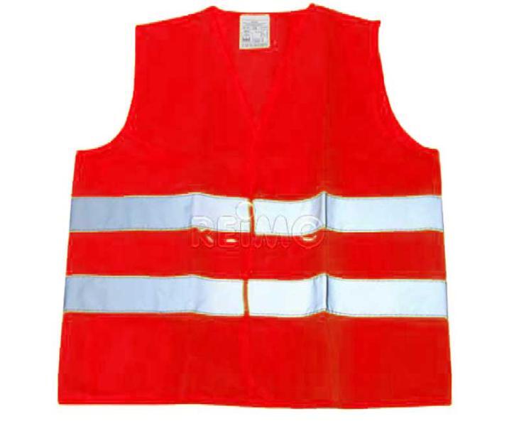 Children's warning vest red