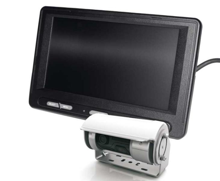 Carbest 7' professional-view camera system with 2 lenses