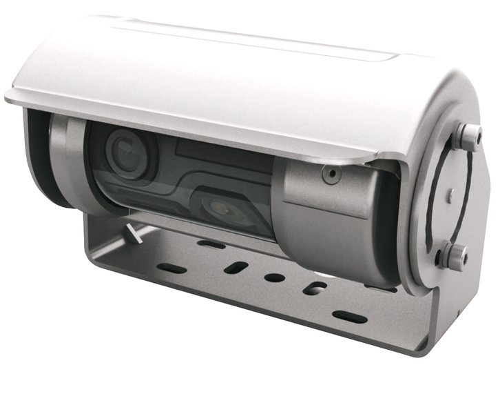 Carbest camera with 2 object lens+wiper for