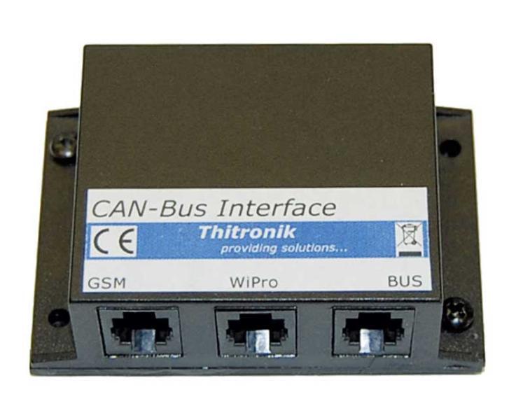 Can-Bus interface for Wipro alarm